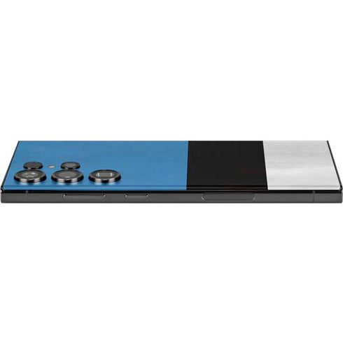 Estonia Flag Distressed Galaxy Skins